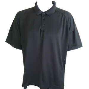 5.11 Tactical Polo Shirt Mens 2XL Black Performance Uniform Dry Weave 71049